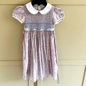 Smocked Boutique Girls Dress